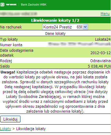 Zaakceptuj przyciskiem Likwiduj. Potwierdź dyspozycję na kolejnym ekranie. Jak doładować telefon na kartę lub mix? Wejdź w zakładkę Doładowania. Wybierz numer telefonu do doładowania. UWAGA!