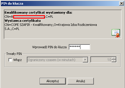 Rejestracja i uwierzytelnianie kont Treść podpisywanego oświadczenia można obejrzeć klikając w link <Wyświetl treść podpisywanego oświadczenia>.