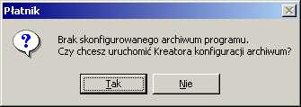 Te same dane modna archiwizowaq w domy lnym archiwum wielokrotnie. Powoduje to zastfpienie danych umieszczonych w archiwum podczas poprzedniej archiwizacji danymi ostatnio zarchiwizowanymi.