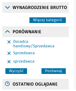 z listy propozycji przy poziomie szczegółowości średnim lub wysokim - poprzez zaznaczenie opcji znajdującej się na liście przy wybranej pozycji.