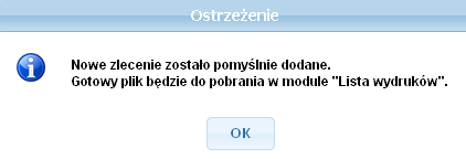 Kliknięcie przycisku świadectwa. wywoła okno z podglądem przygotowanego wzoru Rysunek 26. Okno drukowania duplikatów świadectw.