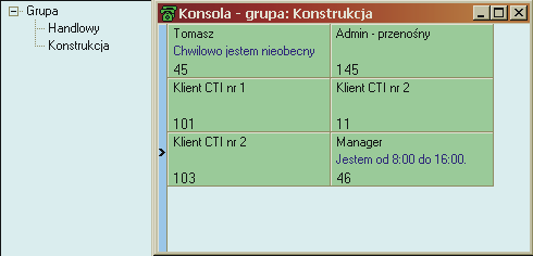 3.3.13.Konsola PLATAN CTI ver. 2.00.