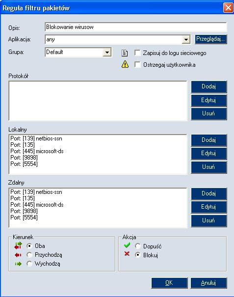 3 Zadania do wykonania 1. Zapoznaj się z teorią dot. zapór ogniowych. 2. Wyłącz zaporę systemu Windows. 3. Zapoznaj się z możliwościami programu (rozdział 2) 4. Zainstaluj program Kerio. 5.