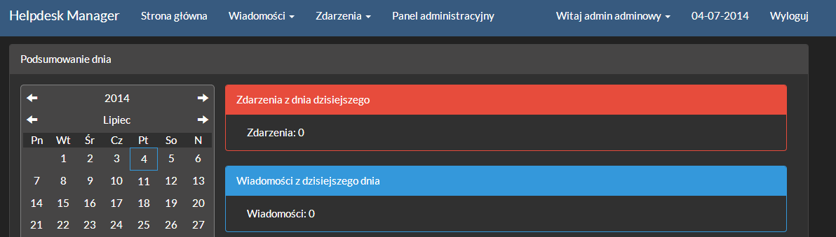 Testy Testy zostały przeprowadzone w oparciu o przypadki użycia. 1. Logowanie Brak danych = brak dostępu + wyświetlenie komunikatu - OK.