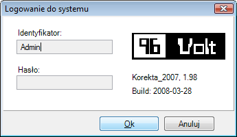 W przytoczonym powyżej przykładzie nazwa serwera bazy danych to ARTURM, a nazwa bazy danych to Korekta_2007.