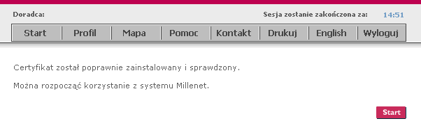 Po wybraniu OK należy zalogować się poprawnie do systemu.