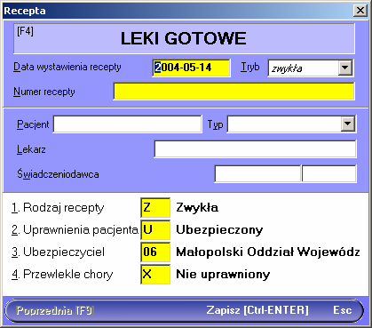 Rysunek 5-2 Okno wyboru partii towaru. Powtórz czynności dla kolejnych artykułów. 5.1.