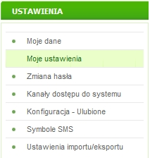 Rozdział: Usługa Bankowości Elektronicznej SGB - Teleserwis Jak dopasować Usługę Bankowości Elektronicznej SGB Bank WWW do swoich potrzeb?