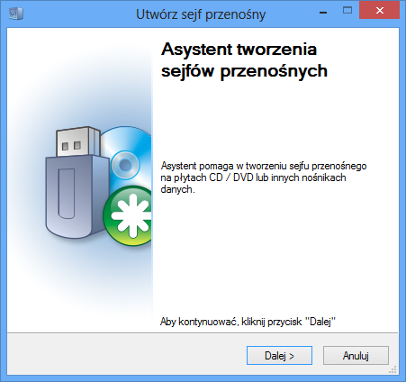 63 G Data Security Sejf zostanie utworzony i zapisany na dysku. Po zakończeniu procesu masz możliwość zamknięcia okna przyciskiem OK lub wyświetlenia zawartości sejfu za pomocą przycisku Pokaż sejf.