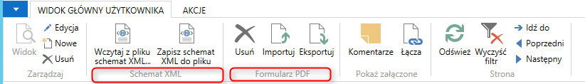 - Interaktywny formularz PDF załadowany, znacznik determinujący czy został już załadowany plik PDF zawierający interaktywny formularz edeklaracji.