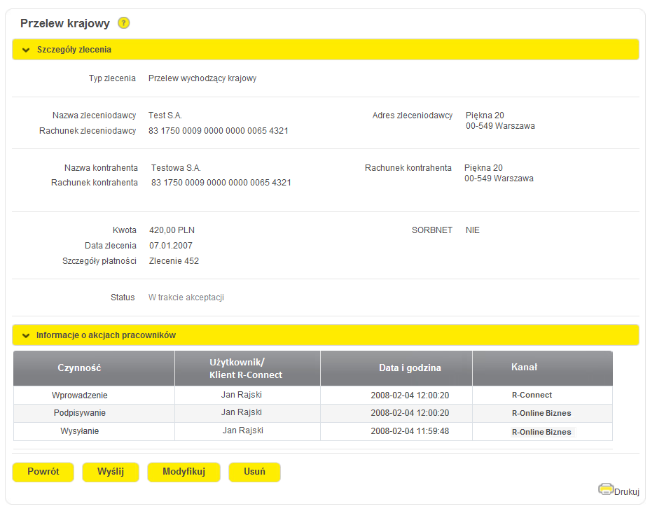 4. Zmiany w systemie R-Online Biznes 4.1.