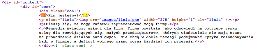 o poszukiwanym przez nich hale. Oczywiście nie możemy utworzyć strony w treści której wpiszemy 1000 razy frazę tanie noclegi i liczyć że przyniesie nam to pożądany skutek.