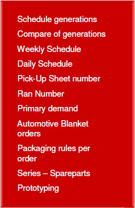 AUTOMOTIVE STANDARD PROCESSES Release Management/Accounting > Pre-Integration & Integration rules > Comparison of release generations > Exception management Blanket Order (contract) >