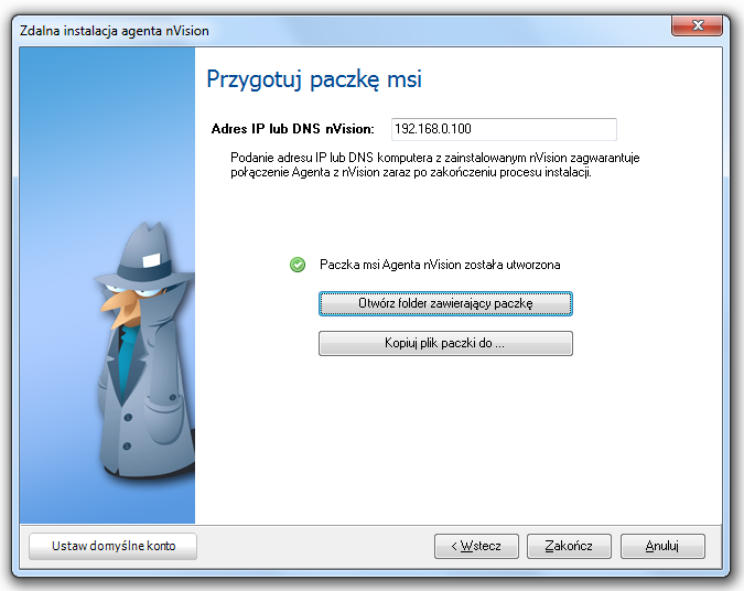 Agenty 102 Powiązane tematy Instalacja Agenta przez Active Directory 5.4.