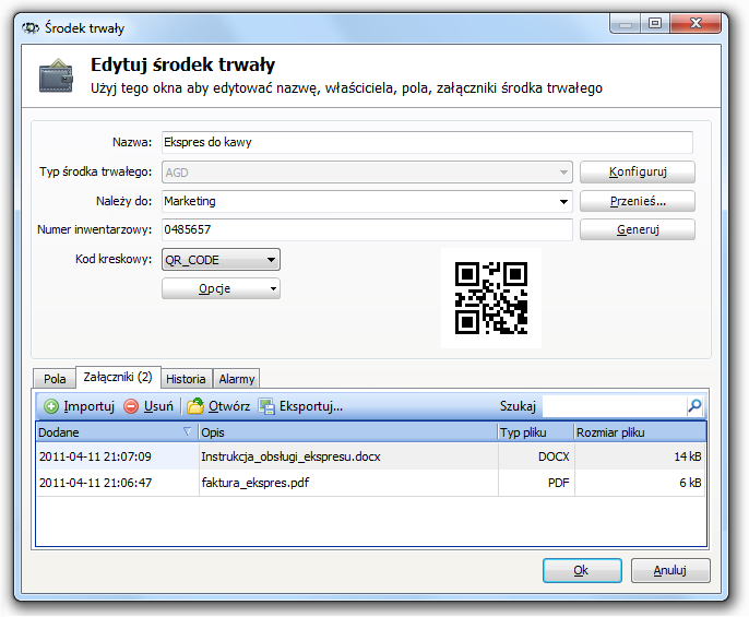 151 Axence nvision Help Importowane pliki dodawane są do bazy danych. Ich kopie znajdują się w folderze z nvision, folder Database Numer bazy FAAttachmentFiles.