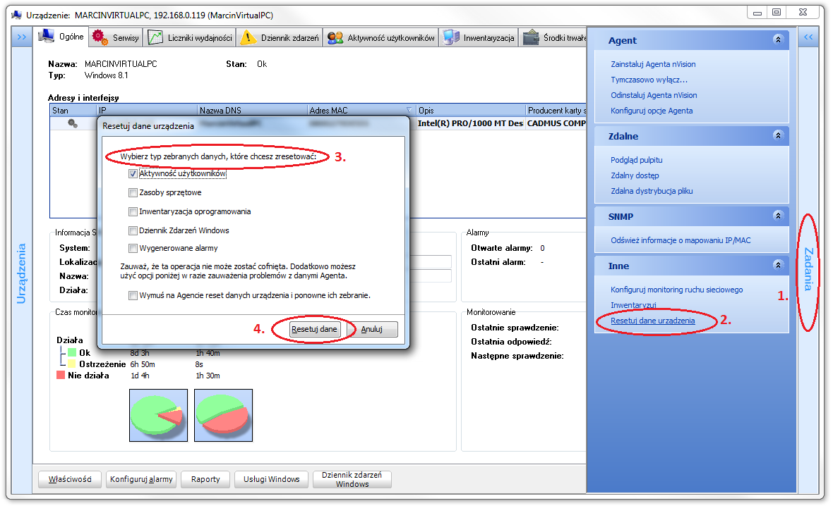 315 Axence nvision Help nowy adres IP Atlasu. 2.