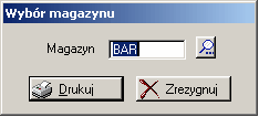 Raporty 103 W przypadku długich, wielostronicowych raportów przeglądanie ułatwia pasek przewijania po prawej stronie oraz przycisk Szukaj, służący do wyszukiwania wzorców tekstowych W oknie dostępna