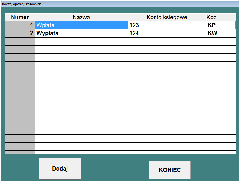 Czy zastrzeżona? forma płatności jest możliwa do wybrania tylko, gdy operator ma odpowiednie uprawnienie do zamykania rachunku na zastrzeżoną formę płatności. Czy karta klienta?