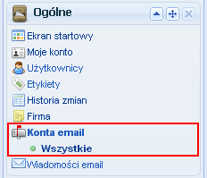 20. Integracja z pocztą email Firmao (w wersjach Enterprise i Elite) umożliwia zintegrowanie z systemem dowolnej ilości kont email, zarówno obsługujących protokół POP3, jak i protokół IMAP.