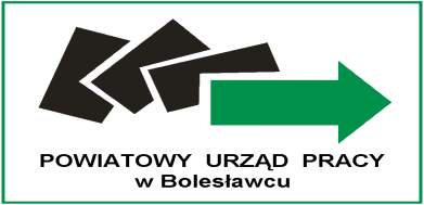 , POWIATOWY URZĄD PRACY 59-7 0 0 B O L E S Ł A W I E C U L. O B R O Ń C Ó W H E L U 1 0 T E L. / F A X ( 7 5 ) 7 3 2-66- 0 1 D O 0 4 e - m a i l : o f e r t y p r a c y @ p r a c a. b - c.