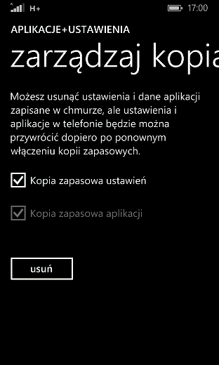 Włączenie opcji Zapisuj lokalizację mojego telefonu okresowo i przed wyczerpaniem się baterii wiąże się z wykorzystywaniem opcji lokalizacji.