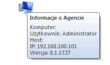 Instalacja Agenta w systemie Windows 7/Vista możliwe problemy Podczas zdalnej instalacji Agenta Activity Monitor w systemie Windows 7/Vista program instalacyjny może wyświetlić komunikat o błędzie: