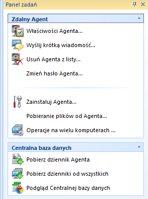 O programie Wyświetla okno informacyjne o wersji i producencie programu Activity Monitor oraz o rodzaju licencji i jej użytkowniku.