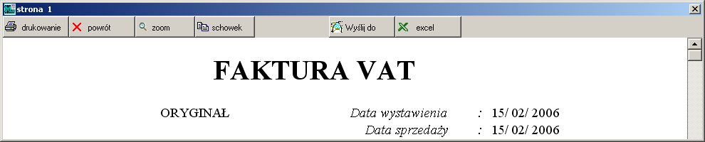 10 Rysunek 1.2: Dolne klawisze Rysunek 1.3: Zatwierdzanie dokumentów Podgląd wydruku Do wprowadzania danych służy specjalne okienko.