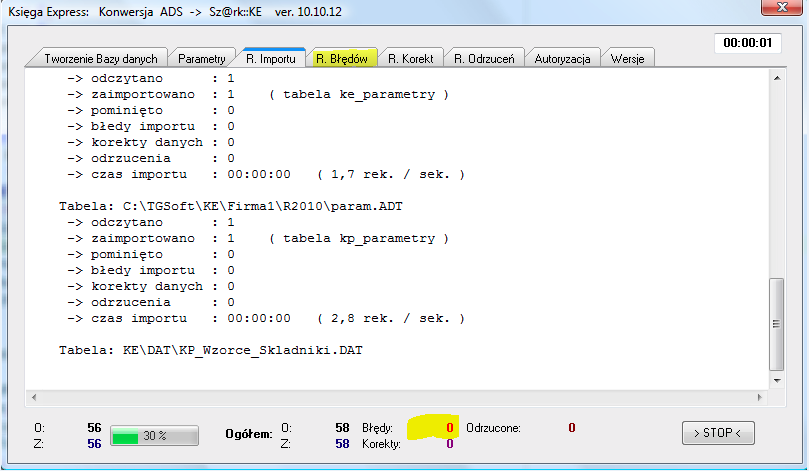 Przed uruchomieniem instalatora nowszej wersji programu Księga Express PRO lub Księga Express STD, należy bezwzględnie wykonad kopię całego katalogu C:\TGsoft (programy i dane poprzedniej wersji