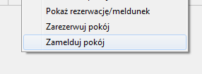 S t r o n a 14 Do każdego pokoju znajdującego się na danej rezerwacji istnieje możliwośd przypisania osób rezerwujących dany pokój.