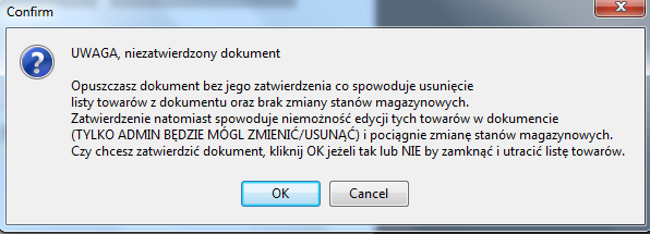 Dumpingowiec - Instrukcja Użytkownika 18 na magazynie zmieniała.