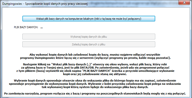 Dumpingowiec - Instrukcja Użytkownika 37 Istnieje jeszcze jedna sytuacja, która może się pojawić przy zatwerdzeniu dokumentu magazynowego. Tak zwane zakleszczenie.