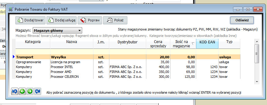 Dumpingowiec - Instrukcja Użytkownika 45 UWAGA!