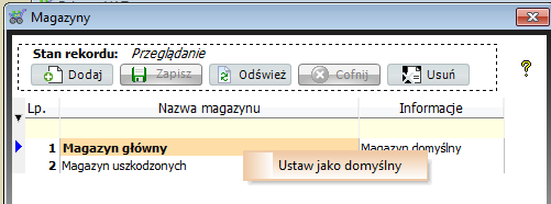 Dumpingowiec - Instrukcja Użytkownika 56 W polu Wyślij do znajduje się domyslnie adres poczty elektronicznej, który wpisuje się na karcie klienta, e-mail ten można zmienić przed wysłaniem lub wpisać