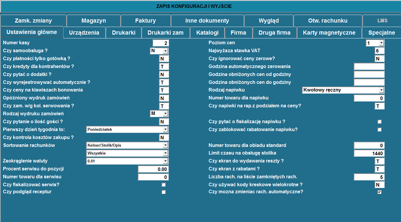 3.1. Wstępna konfiguracja do szybkiej pracy Uruchamiając zaraz po instalacji program, zostaniemy automatycznie przeniesieni do ustawień programu, gdzie należy przeprowadzić wstępną konfigurację.