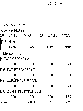 Raport rachunków otwartych, to raport drukujący pełną informację o artykułach aktualnie zabonowanych oraz zabonowanych i wystornowanych, które aktualnie nie są zamknięte.