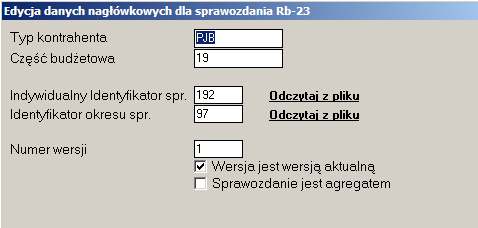 5.10.2.2 Wysłanie pliku do TREZORa Eksport do Trezora jest dostępny zarówno podczas przeglądania listy sprawozdań jak i w każdym pojedynczym sprawozdaniu. Najpierw wybieramy okres.