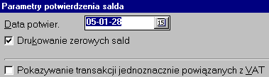 dotyczących faktury. W przeciwnym wypadku drukowana jest tylko ostateczna kwota odsetek oraz ilość dni zwłoki liczona zawsze do ostatniej otrzymanej zapłaty.