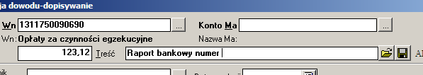 o Jeżeli wprowadzimy konto, które nie istnieje zostaniemy o tym natychmiast poinformowani, o Jeżeli wprowadzimy konto (ciąg cyfr), które nie istnieje to natychmiast pojawi się nam podgląd planu kont