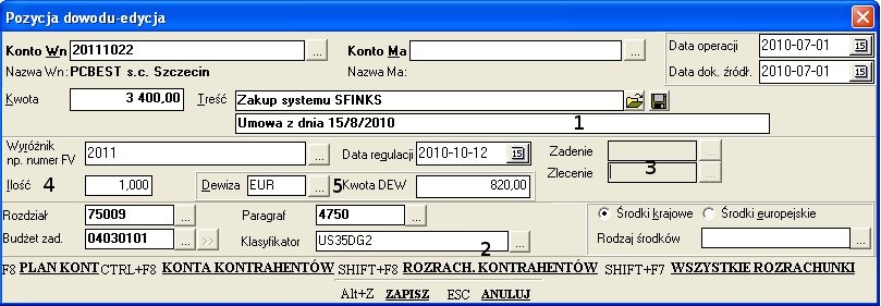 Jeżeli chcemy zminimalizować ilość operacji koniecznych do wykonania to wystarczy w Administracja -> Parametry uruchomieniowe zaznaczyć Kontrola salda podpowiedź wartości.