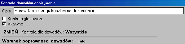 4.5 Wprowadzanie BO Na wstępie ważna uwaga. W praktyce ta opcja jest nam w zasadzie potrzebna jedynie przy wdrażaniu systemu i ewentualnych, ręcznie wprowadzanych korektach BO.