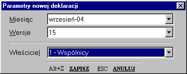 5.7 Deklaracje Deklaracje podatkowe, które możemy w tym miejscu wydrukować to VAT-7 (VAT-7k) i CIT-2 (CIT-0).