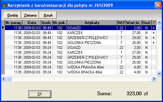 j Rys. 23. Korzystanie z baru i restauracji hotelowej.