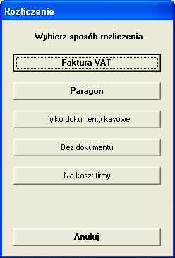 j Rys. 24. Wybór sposobu rozliczania pobytu. 5.4.4. Częściowe rozliczanie pobytu.