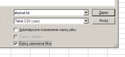 Rys. 7.2: Dane w arkuszu OpenOffice.