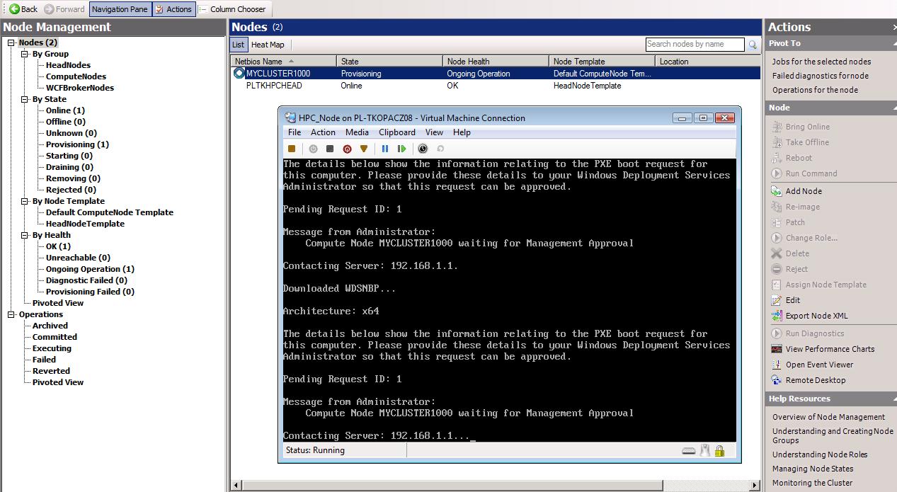 Instalacja WDS + PXE Obraz przygotowany, z własnymi sterownikami jak