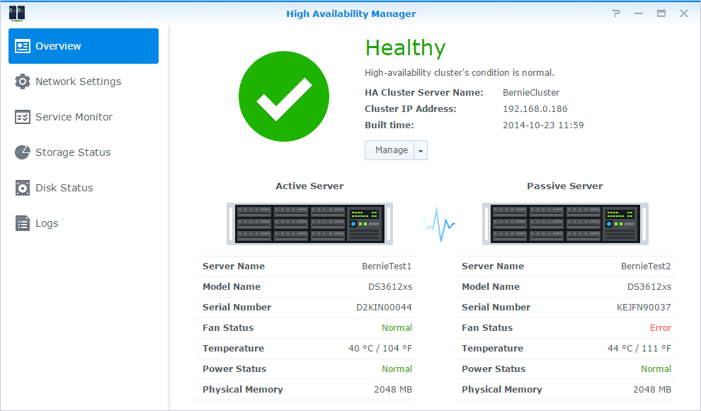 Wdrażanie rozwiązań związanych z wysoką dostępnością Menedżer High Availability umożliwia połączenie dwóch serwerów w klaster wysokiej dostępności (ang. highavailability cluster).