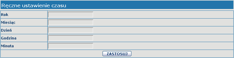 Uwaga! 1)Wielkość tabeli dzierżaw nie może przekraczać liczby adresów IP w sieci. Zaleca się korzystanie z domyślnej tabeli dzierżawy i niewprowadzanie modyfikacji.