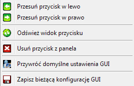 znaczek minimalizacji znajdujący się na panelu. Ukryte menu znajdować się będzie wtedy w lewym dolnym rogu ekranu komputera.