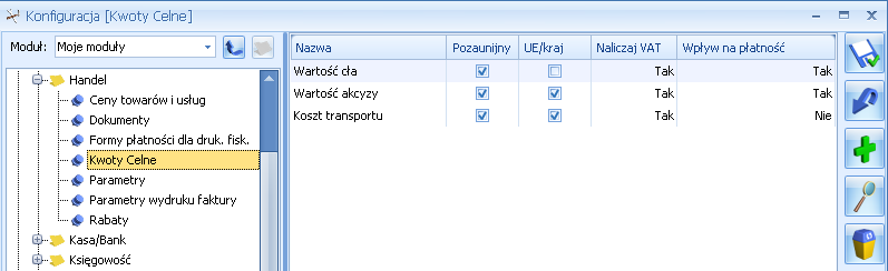 5.1.5.2 Dokumenty Aby ułatwić wystawianie faktur i nie zmuszać operatora do wyboru schematu numeracji dla każdego wystawianego dokumentu w konfiguracji firmy można ustalić domyślne schematy numeracji